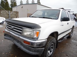 1997 TOYOTA T100 WHITE XTRA CAB 3.4L AT 4WD Z19479